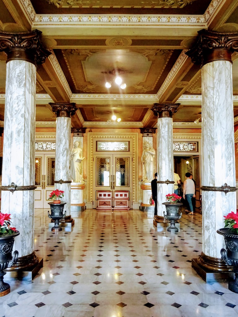 Costa Rica San Jose National theatre premier vestibule