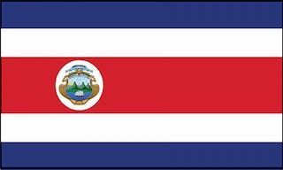Costa Rica Drapeau officiel