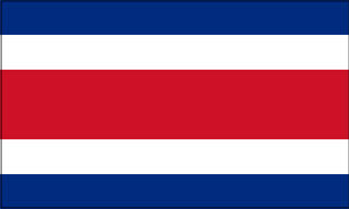 Costa Rica drapeau civil