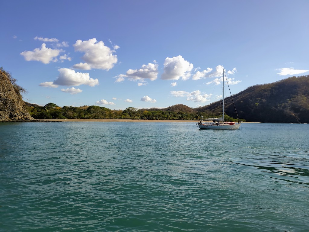 Costa Rica Potrero catamaran spot beach