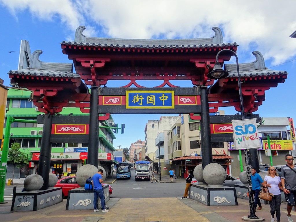 Costa Rica San Jose porte Chinatown