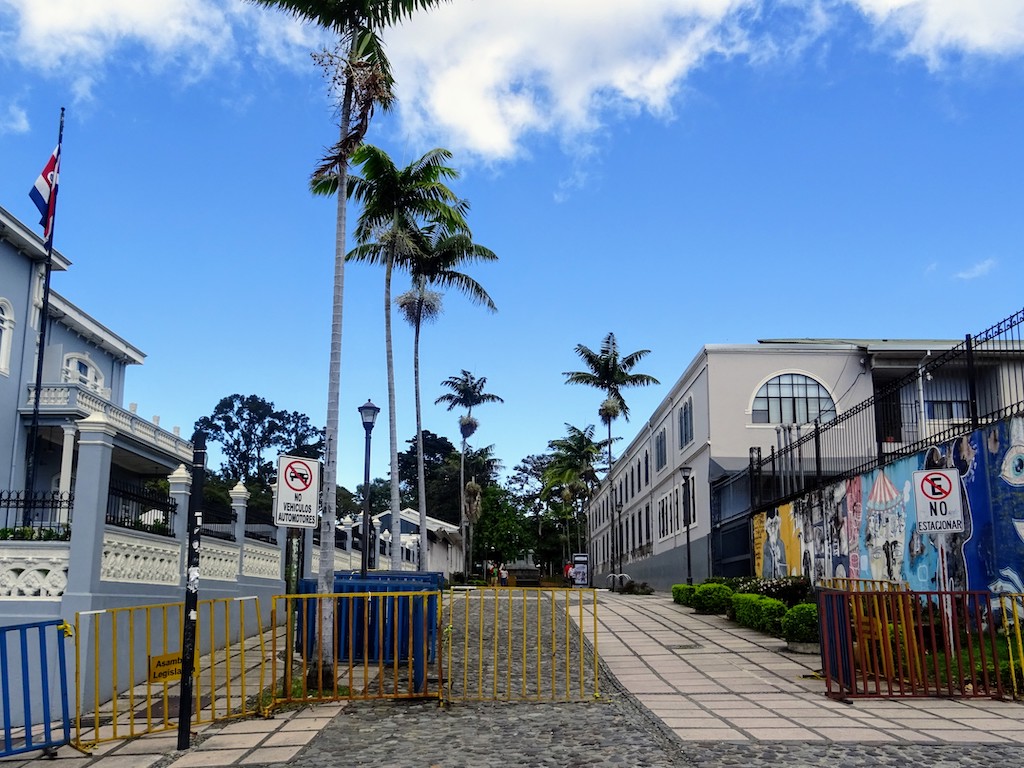 Costa Rica San Jose Avenue quartier presidentiel