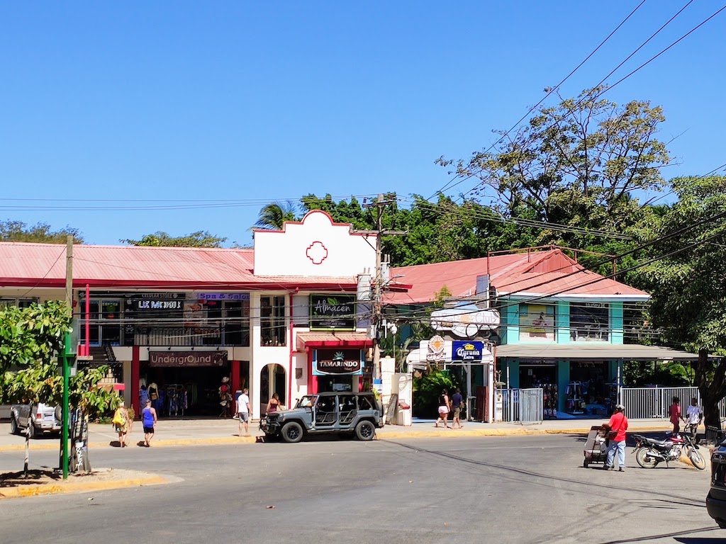 Costa Rica Tamarindo Rue principale