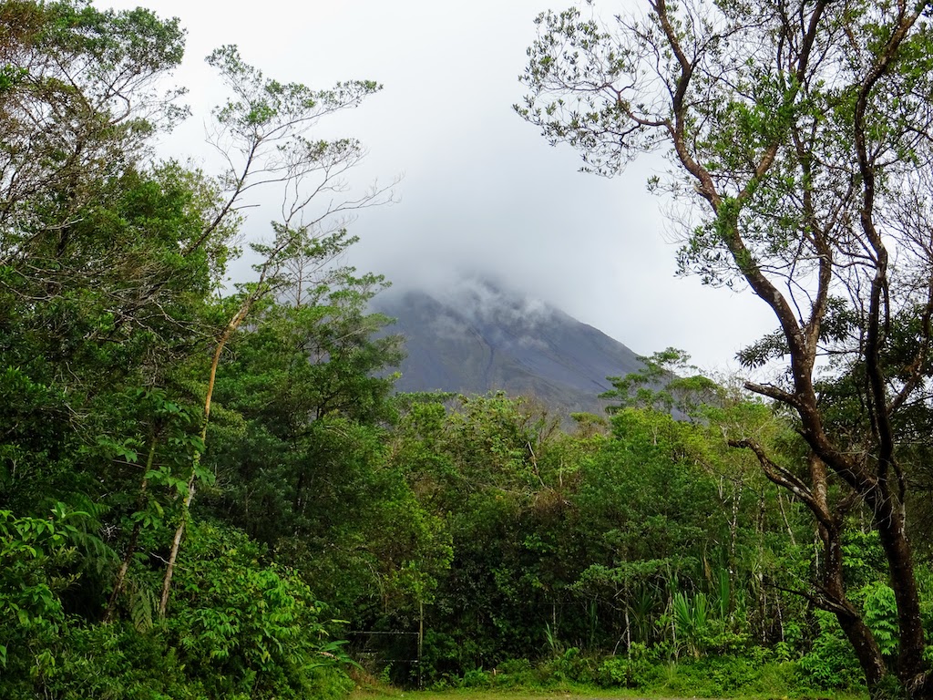 Costa Rica Arenal La Fortuna volcano view 1