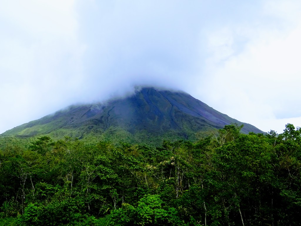Costa Rica Arenal national park mirador view