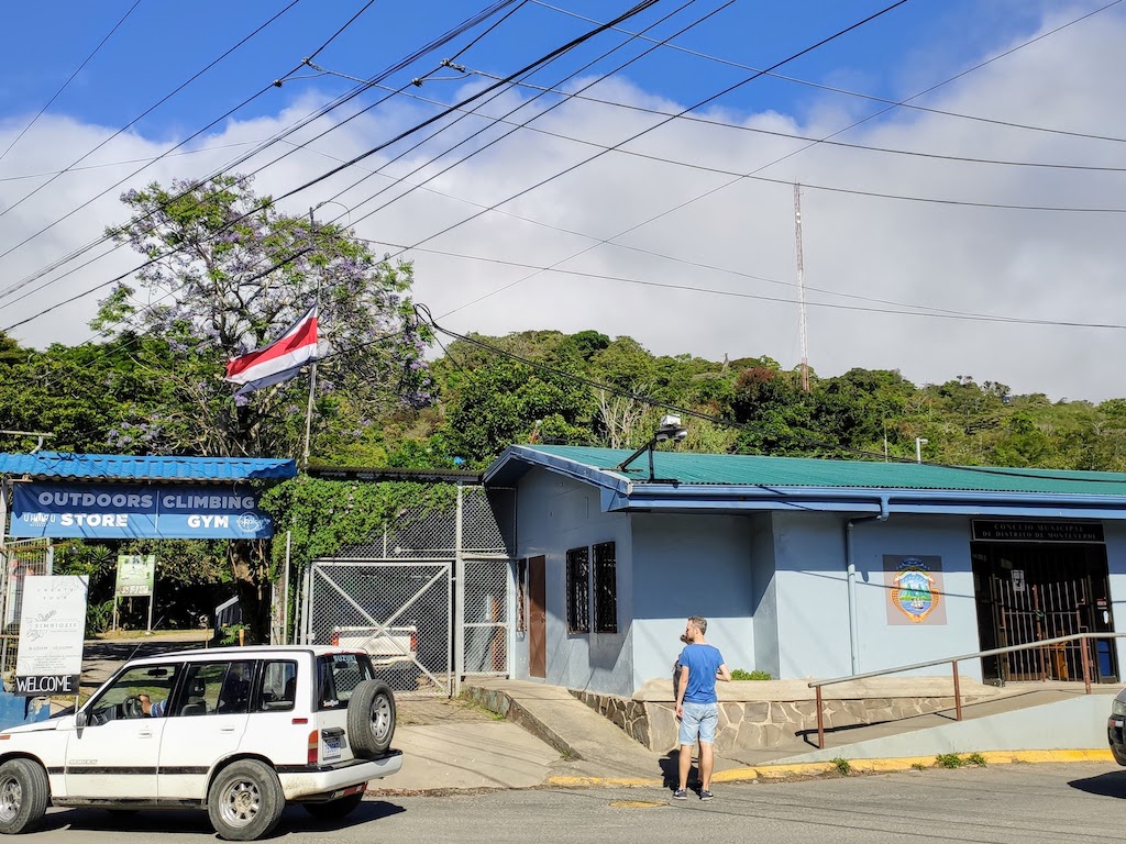 Costa Rica Monteverde San Elena rue 1