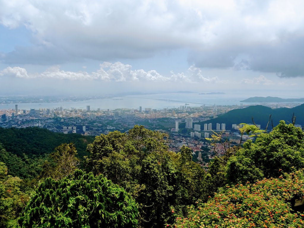 Malaisie Penang GeorgeTown hill vue1