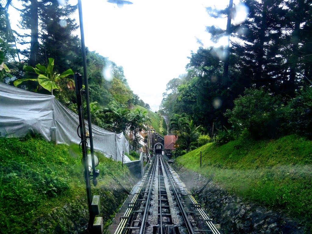 Malaisie Penang Hill funiculaire