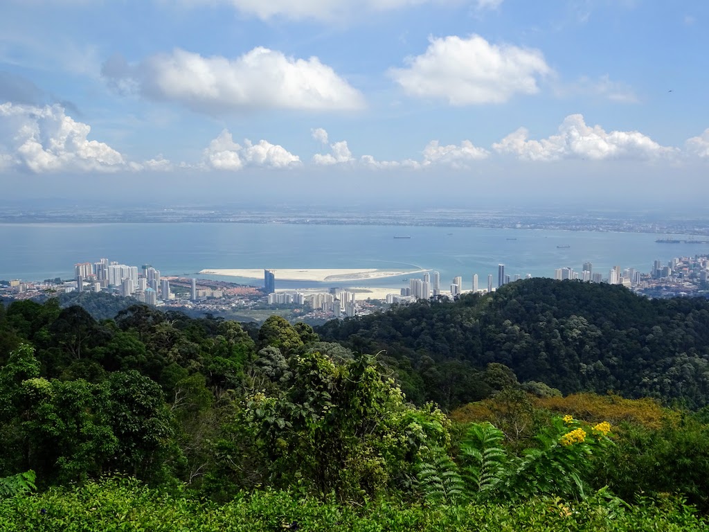 Malaisie Penang Hill vue de la mer