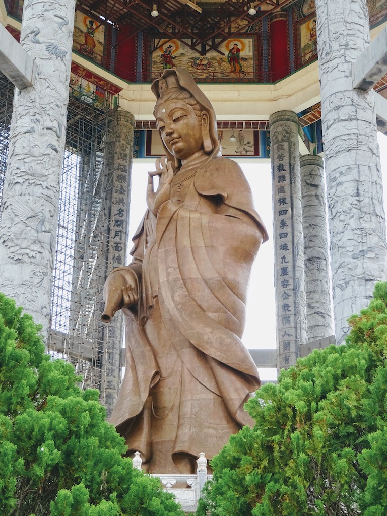 Malaisie Penang Kek Lok Si statue misericorde