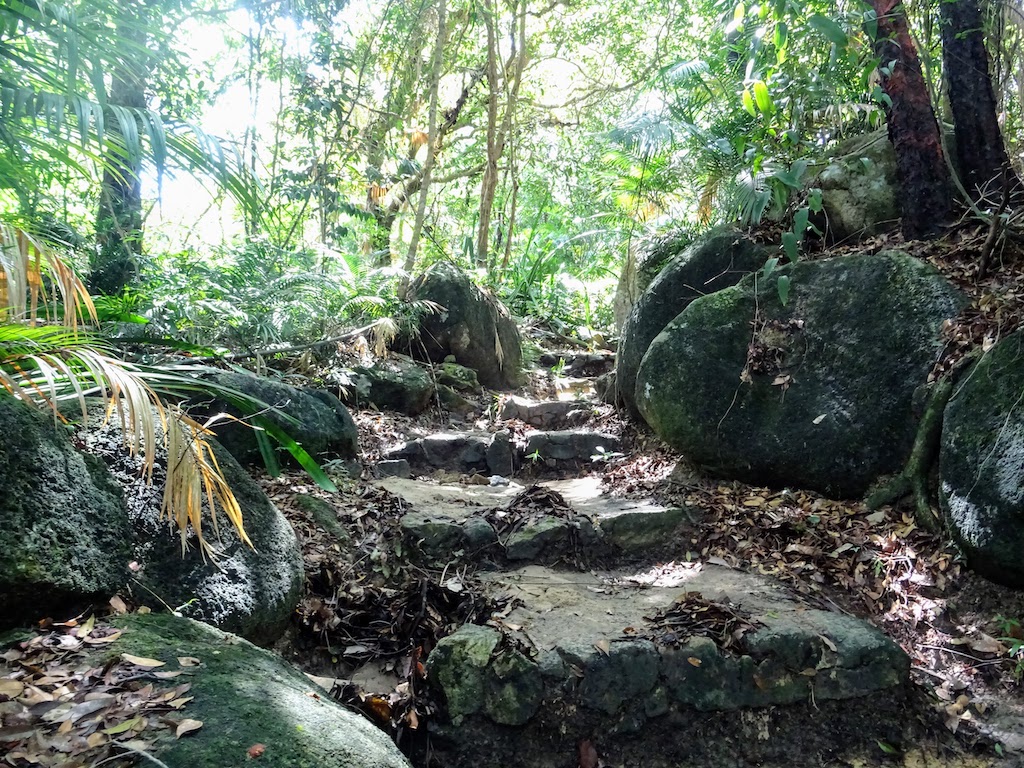 Malaysia Penang National park lighthouse climb