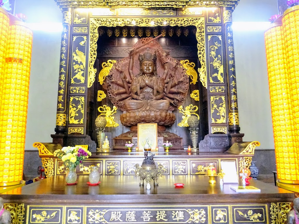 Malaisie Penang Kek Lok Si salle de priere