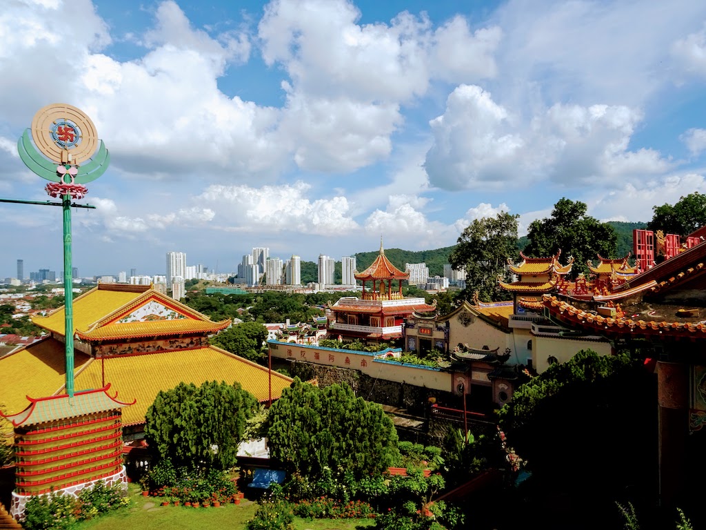 Malaisie Penang Kek Lok Si temple et ville