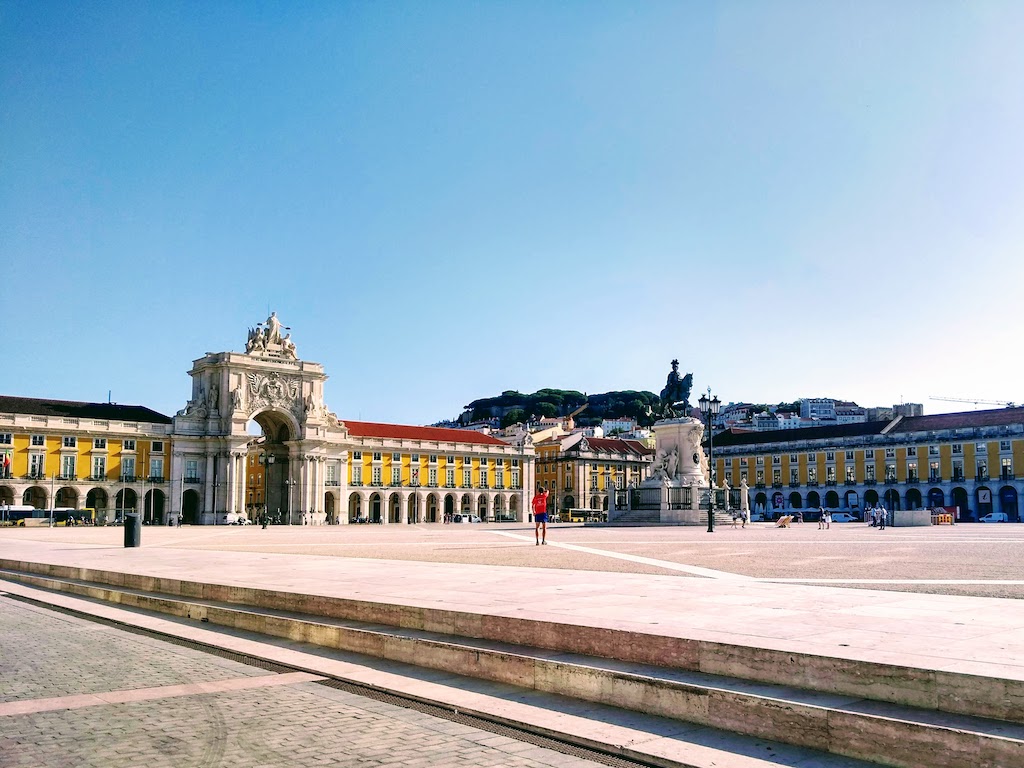 Portugal Lisbonne Commerce place vue