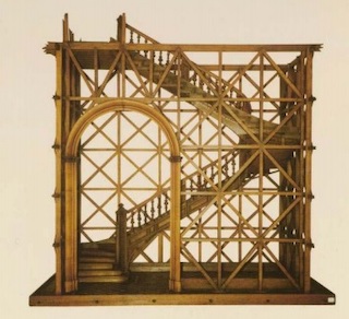 Portugal Lisbonne Pombal cage