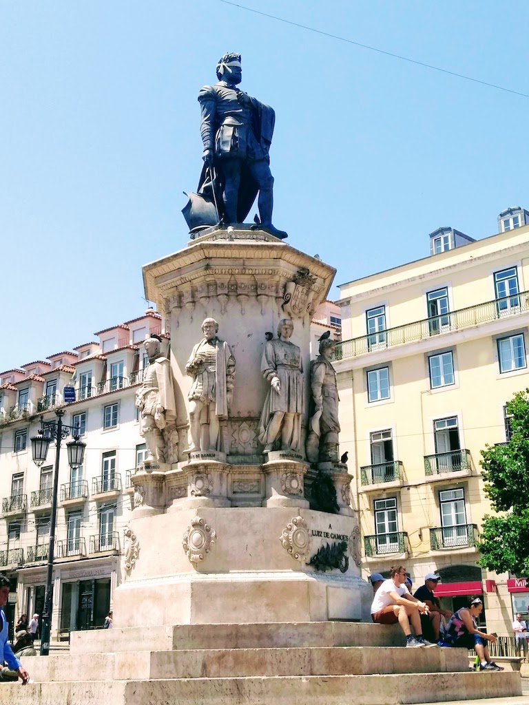 Portugal Lisbonne plaza Camoes