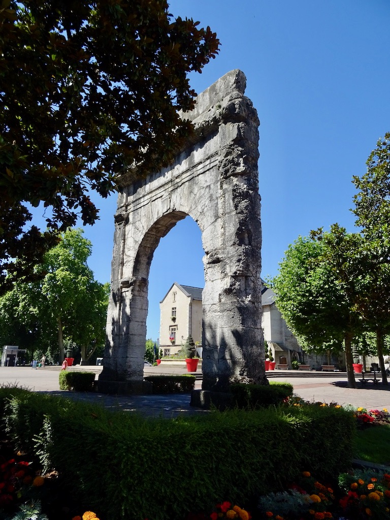 France Aix-les-Bains Arc de Campanus