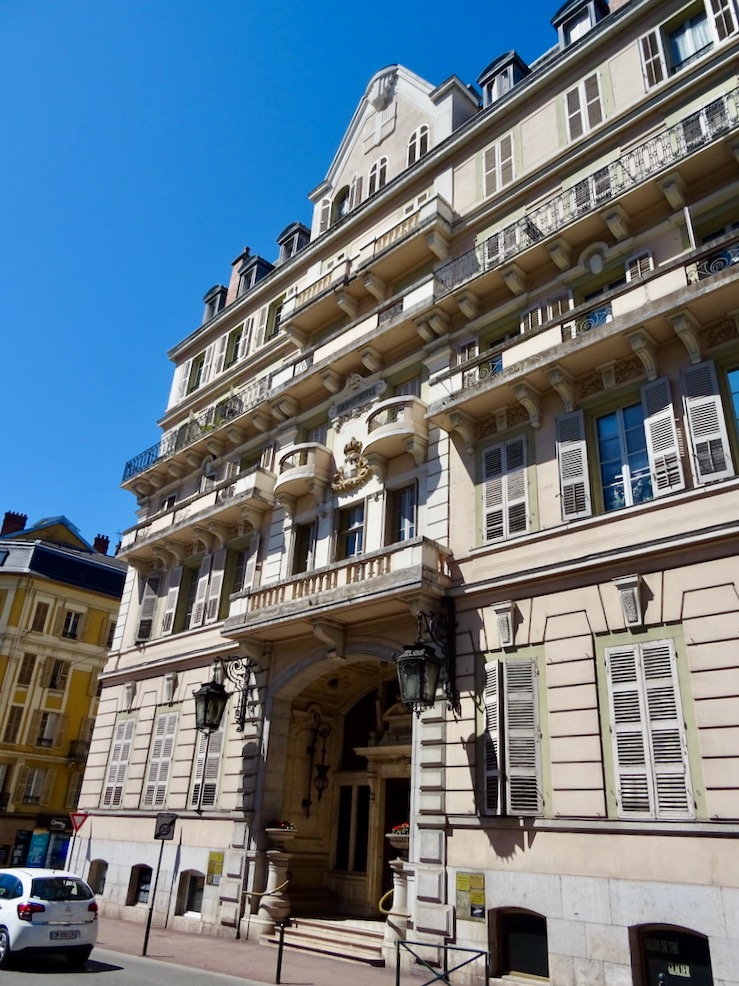 France Aix Les Bains Le Grand hotel facade