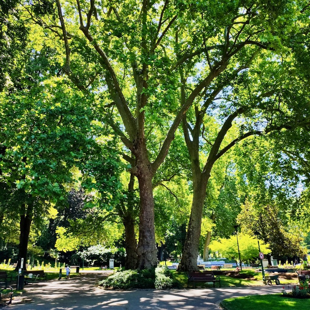 France Aix-les-Bains Parc Thermal