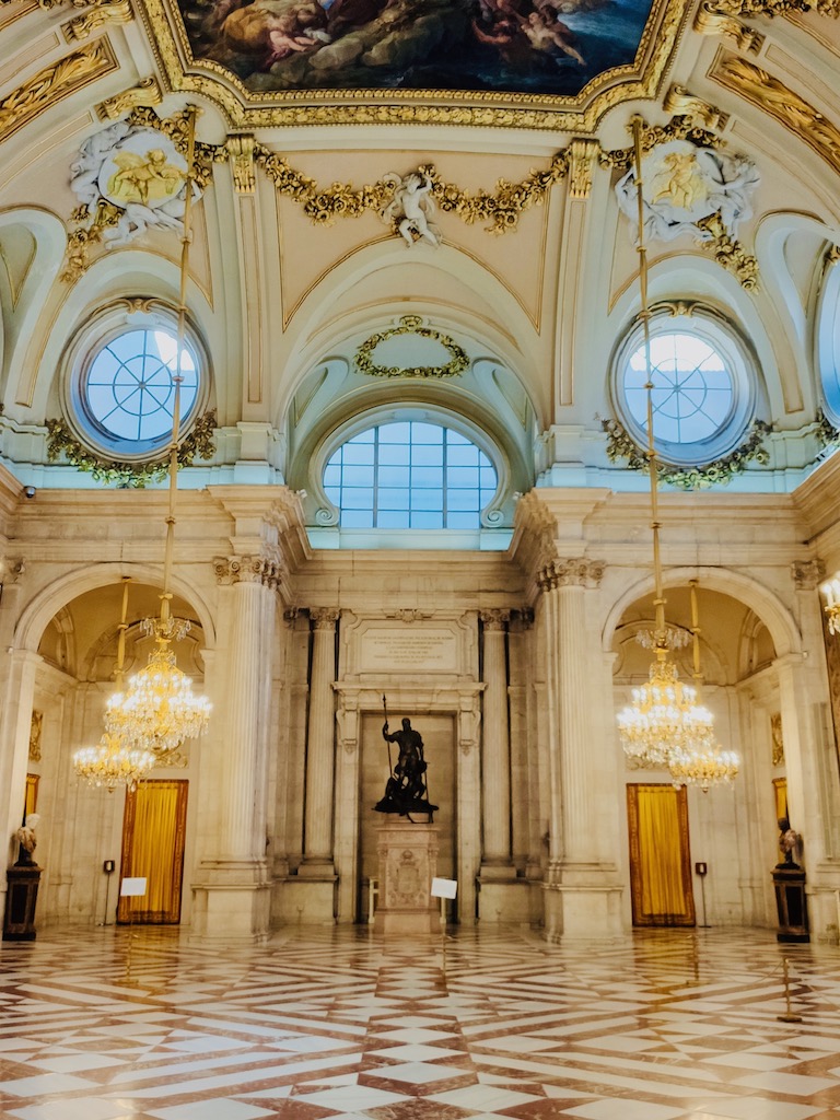 Spain Madrid Royal Palace reception room1