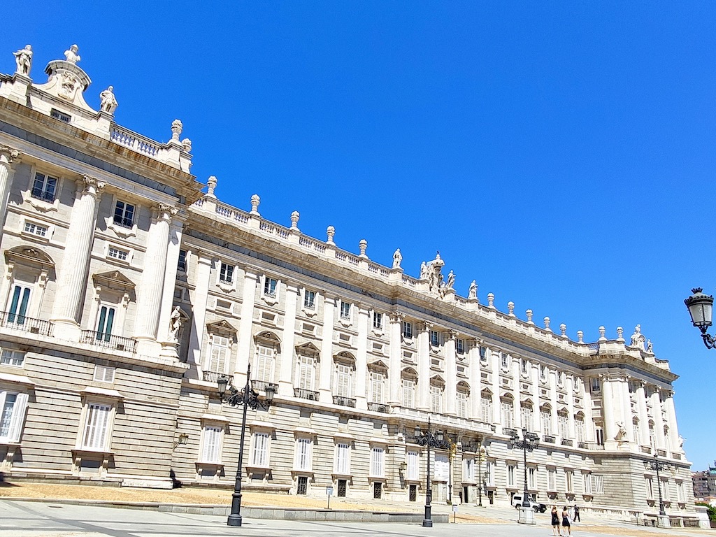 Espagne Madrid Palais royal cote